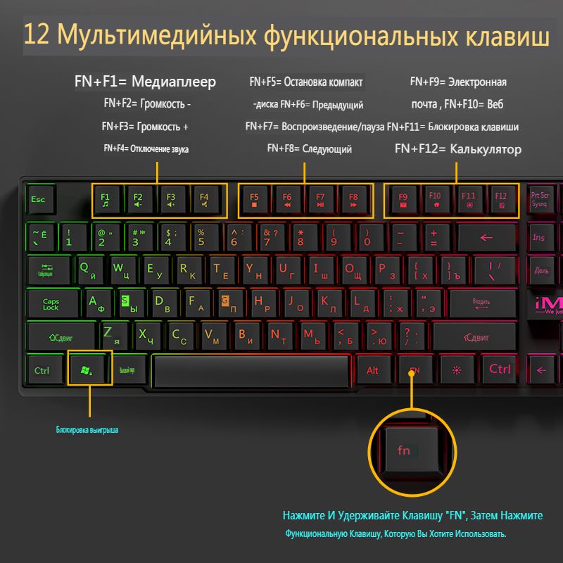 как включить подсветку клавиатуры на ноутбуке. - YouTube