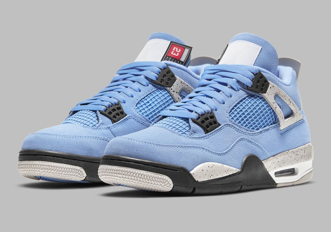 Jordan 4 University Blue Купить Оригинал