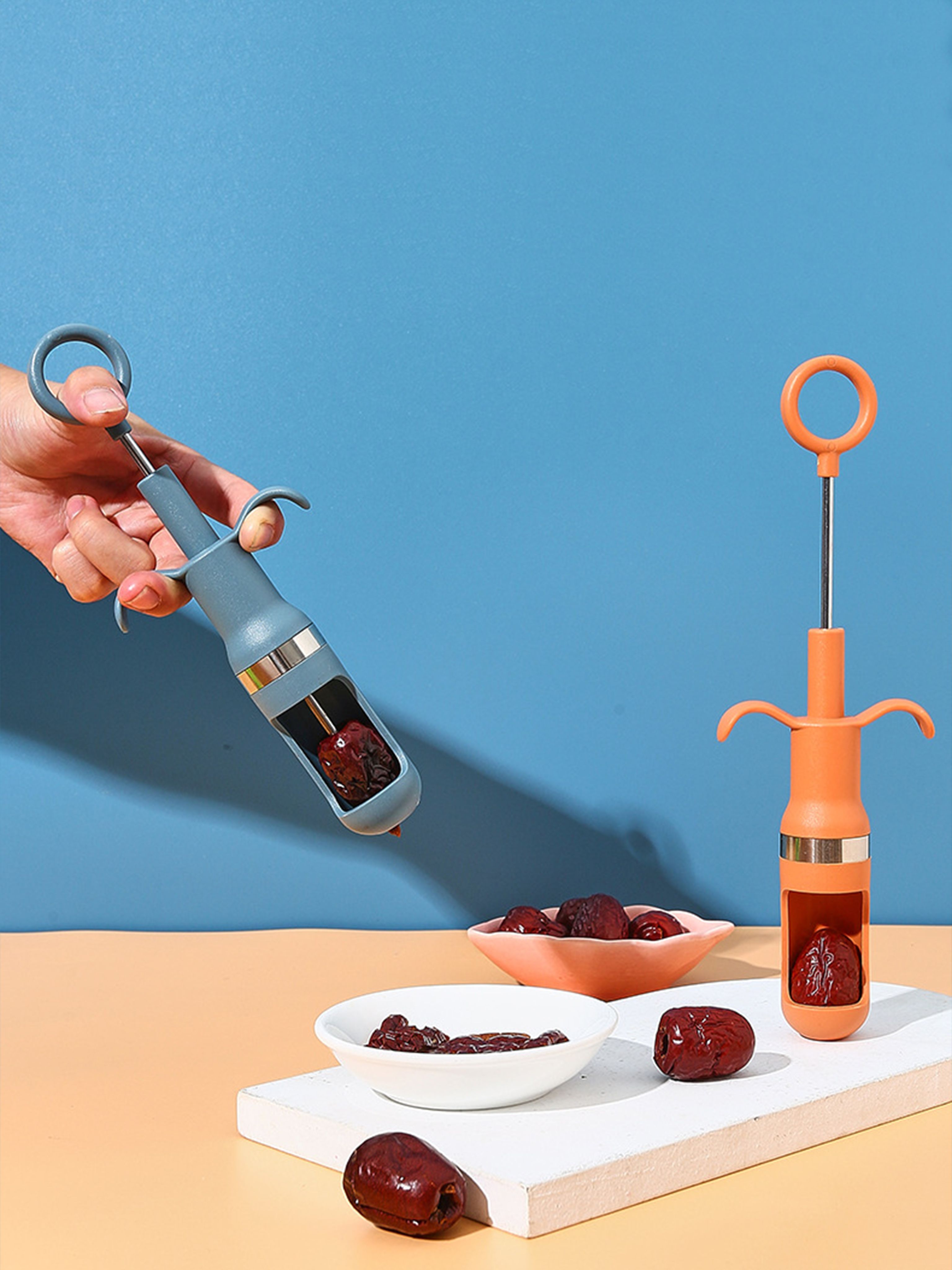 Прибор для удаления косточек вишни / Машинка для выдавливания косточек ...