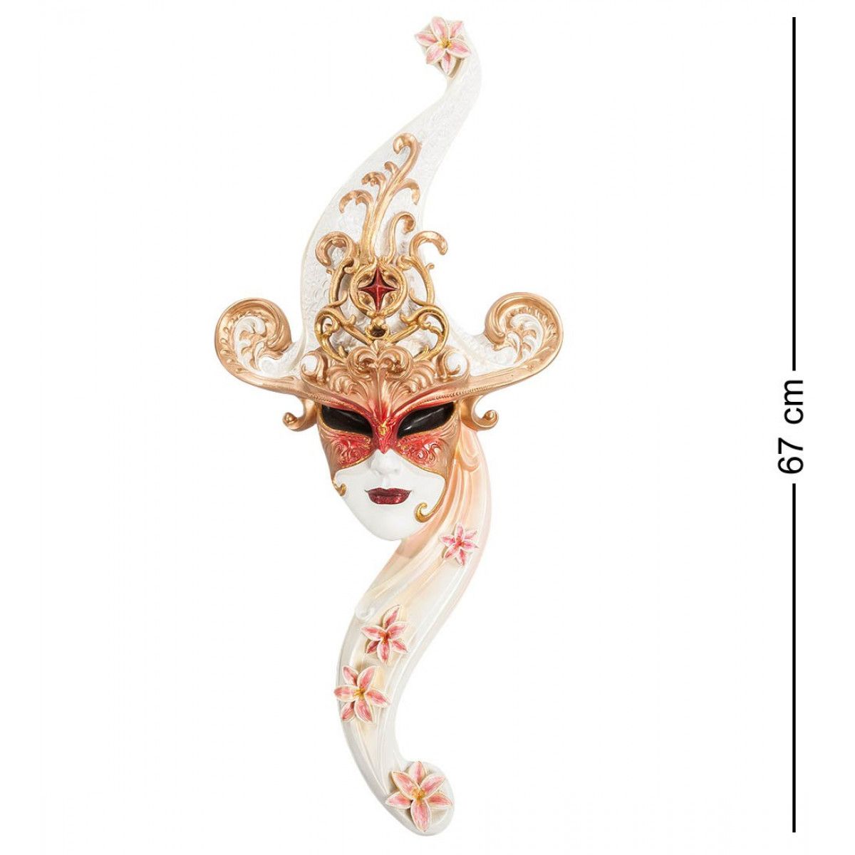Венецианская Маска Fiori D`Arancio Ilaria Swarovski для роскошного изящества Венецианская Маска Fiori D`Arancio Ilaria Swarovski для роскошного изящества