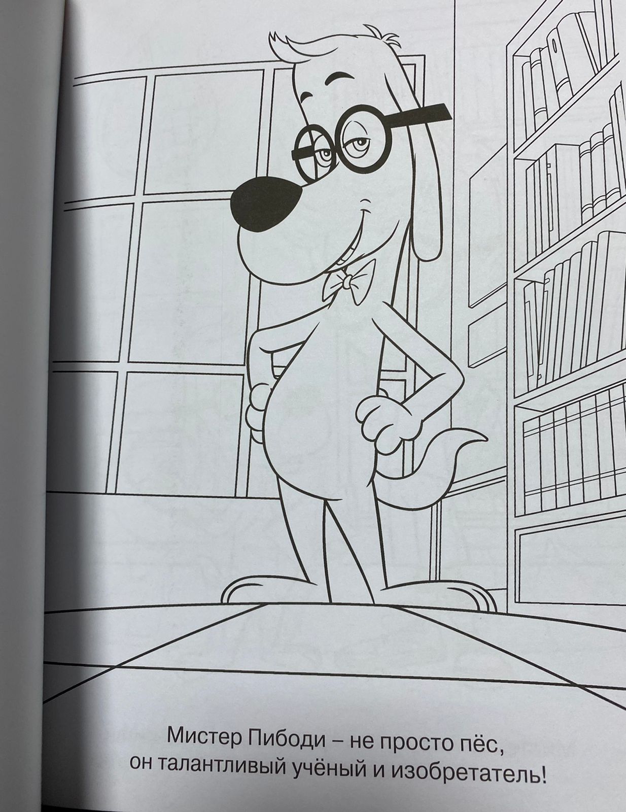 Раскраска. Приключения мистера Пибоди и Шермана. Мультраскраска ...