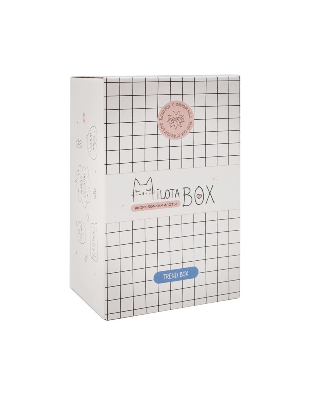 Подарочный набор MilotaBox mini Trend Box MBS025/Милота бокс/Box с  сюрпризом/сюрприз бокс - купить с доставкой по выгодным ценам в  интернет-магазине OZON (877116384)