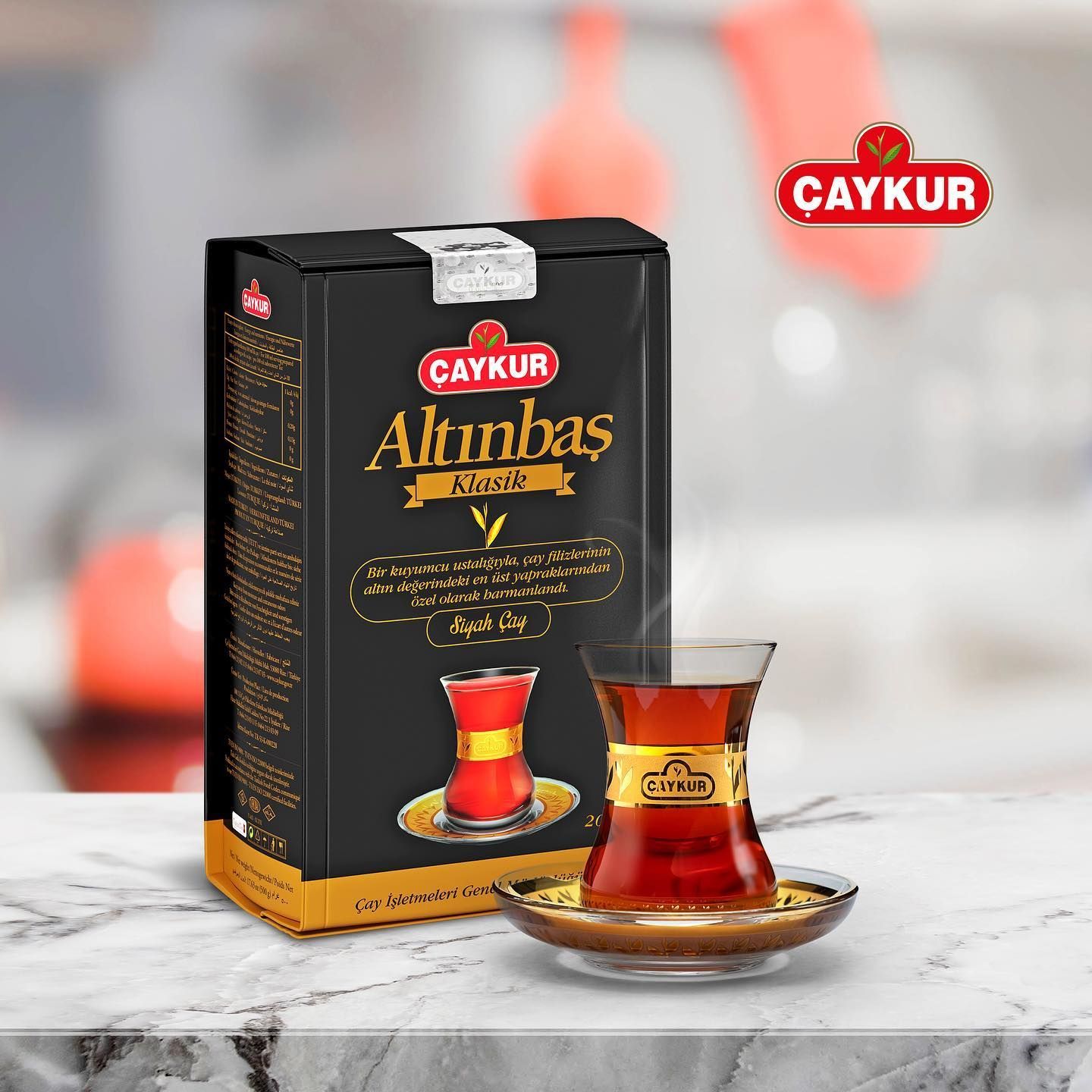CAYKUR ALTINBAS 200 гр чёрный чай заварной купить на OZON по низкой ...