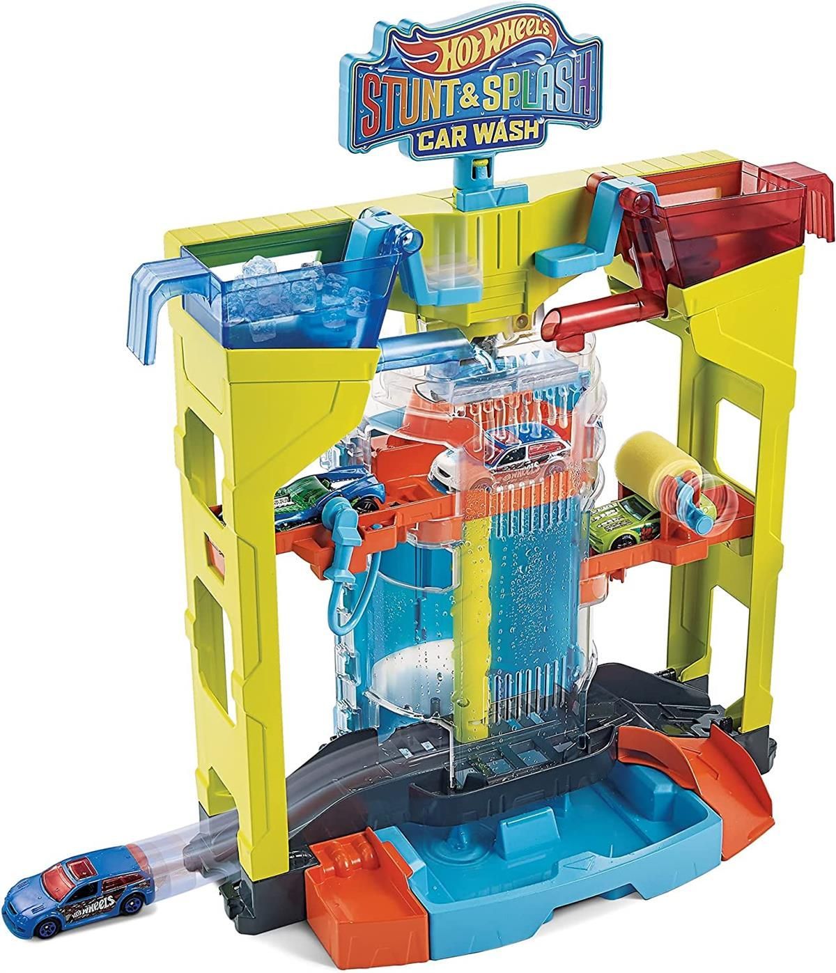 Игровой набор Hot Wheels Car Wash, меняющий цвет GRW37 купить на OZON ...