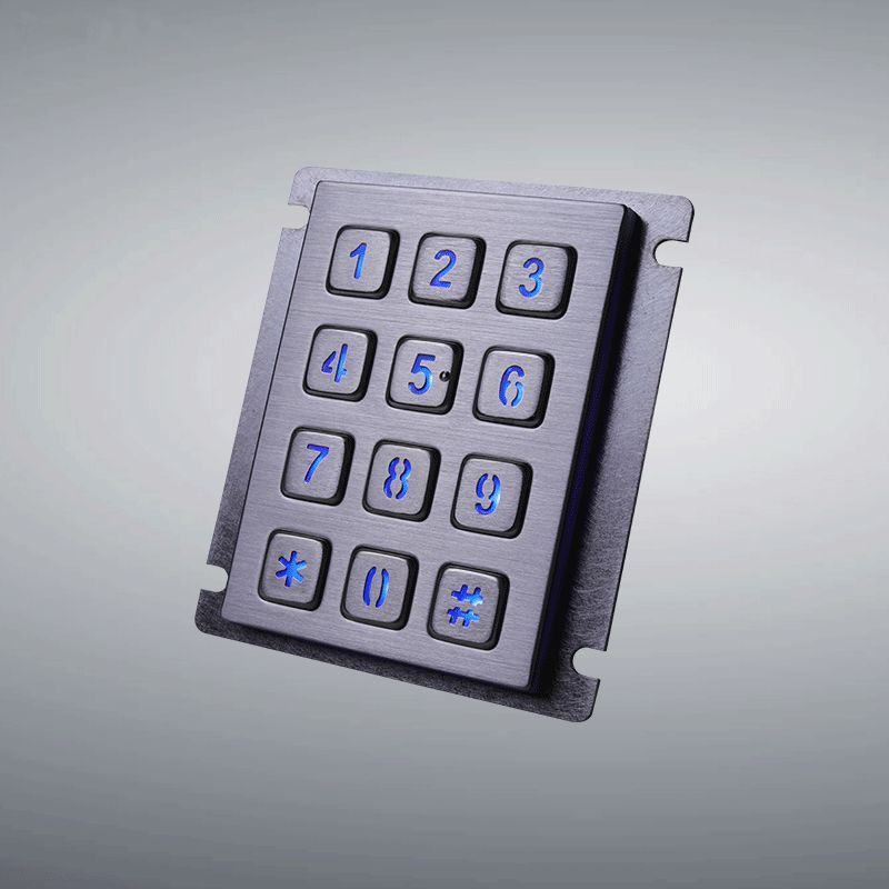 Матрица 3x4 металлическая промышленная клавиатура клавиатура ...