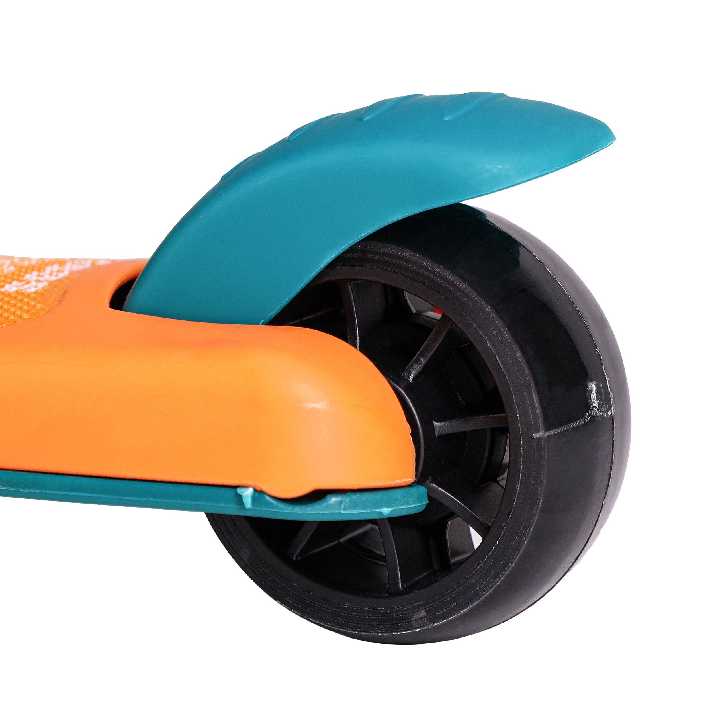 Самокат 3-х колесный SCOOTER Tiger, оранжевый Самокат 3-х колесный SCOOTER Tiger, оранжевый