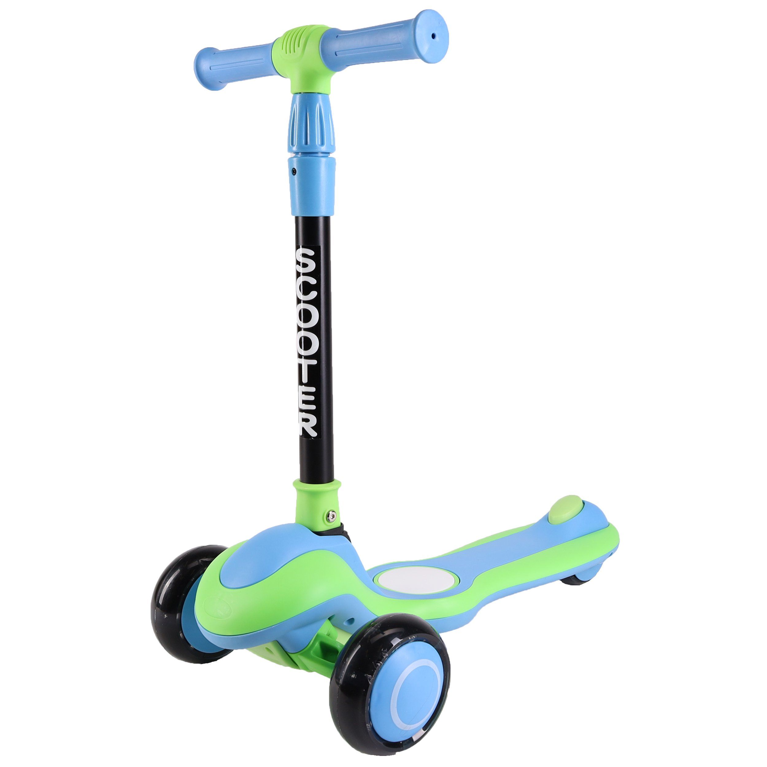 Самокат 3-х колесный SCOOTER Infinity, зелёный Самокат 3-х колесный SCOOTER Infinity, зелёный