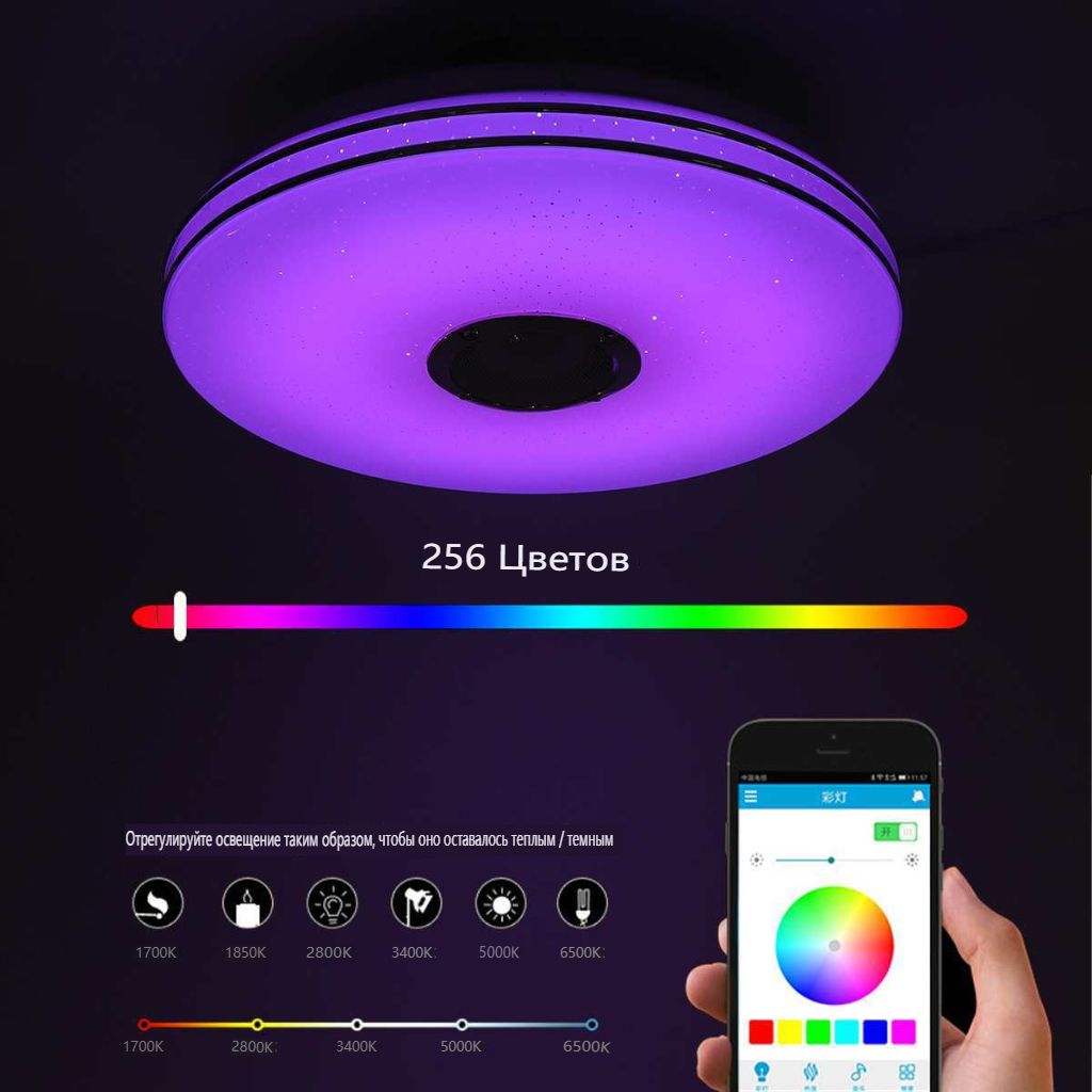 Настенно-потолочный светильник FTHL Бестселлер Люстра потолочная ...