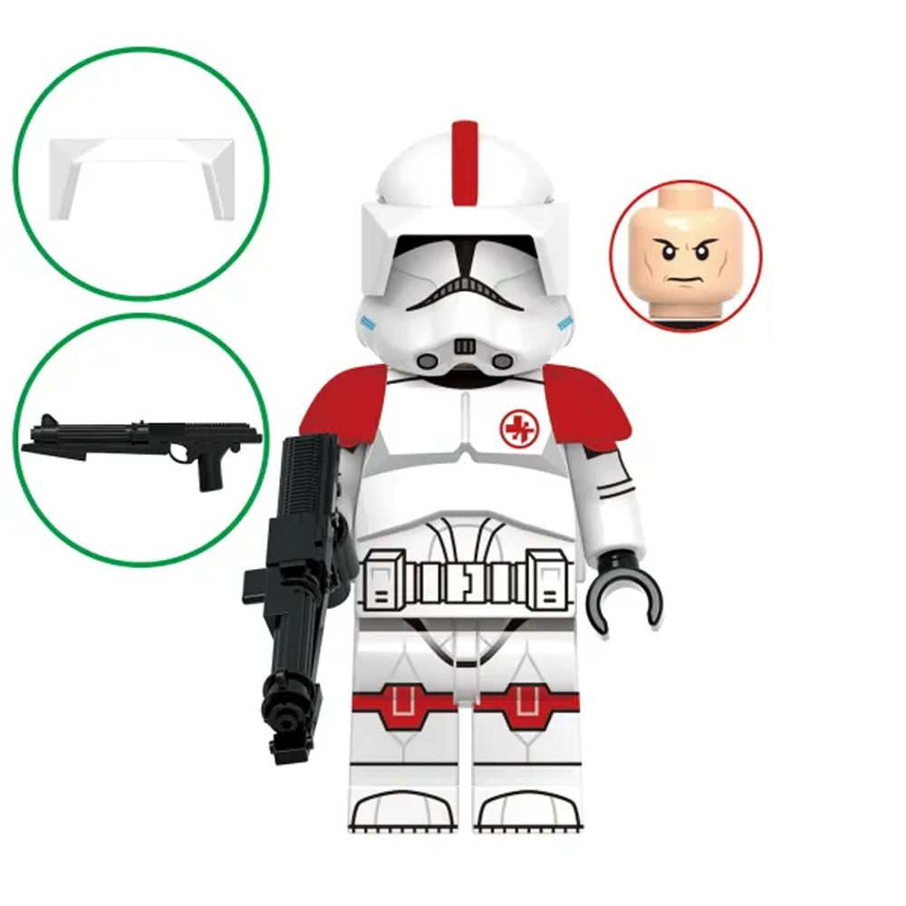 Фигурка Клон Медик 2 Фазы Брони / Война Клонов / Star Wars
