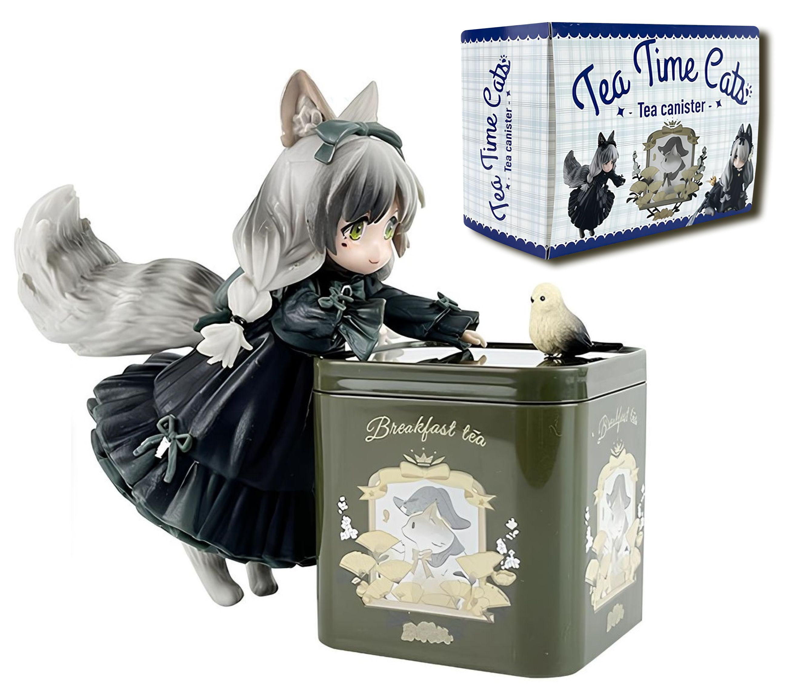 Фигурка Аниме Чайная кошечка / Tea Time Cats (11-14см) купить на