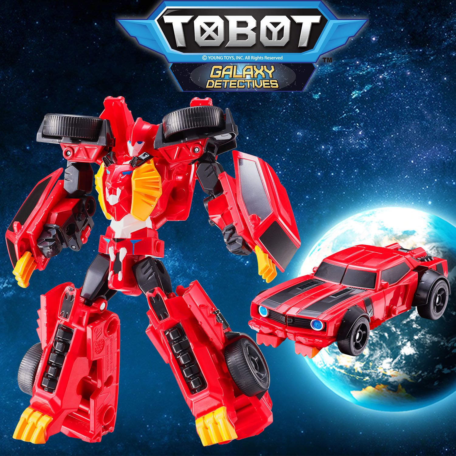 Робот Трансформер Tobot, Мини тобот Детективы Галактики Леон Ровер ...
