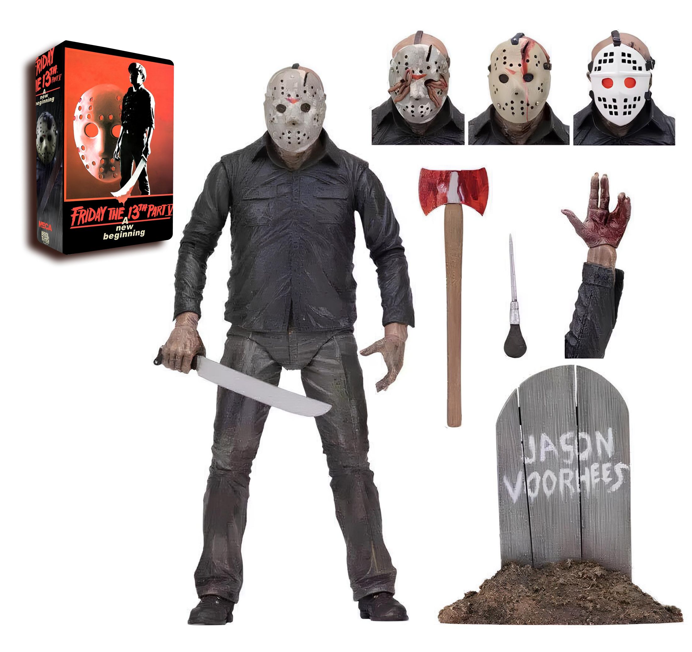 Jason Voorhees フィギュア Friday the 13th Фигурка Пятница 13-5, Джейсон Вурхиз / Friday the 13th а new