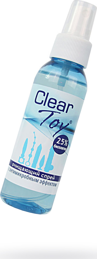 Очищающий спрей  CLEAR TOY с антимикробным эффектом  100 мл #1