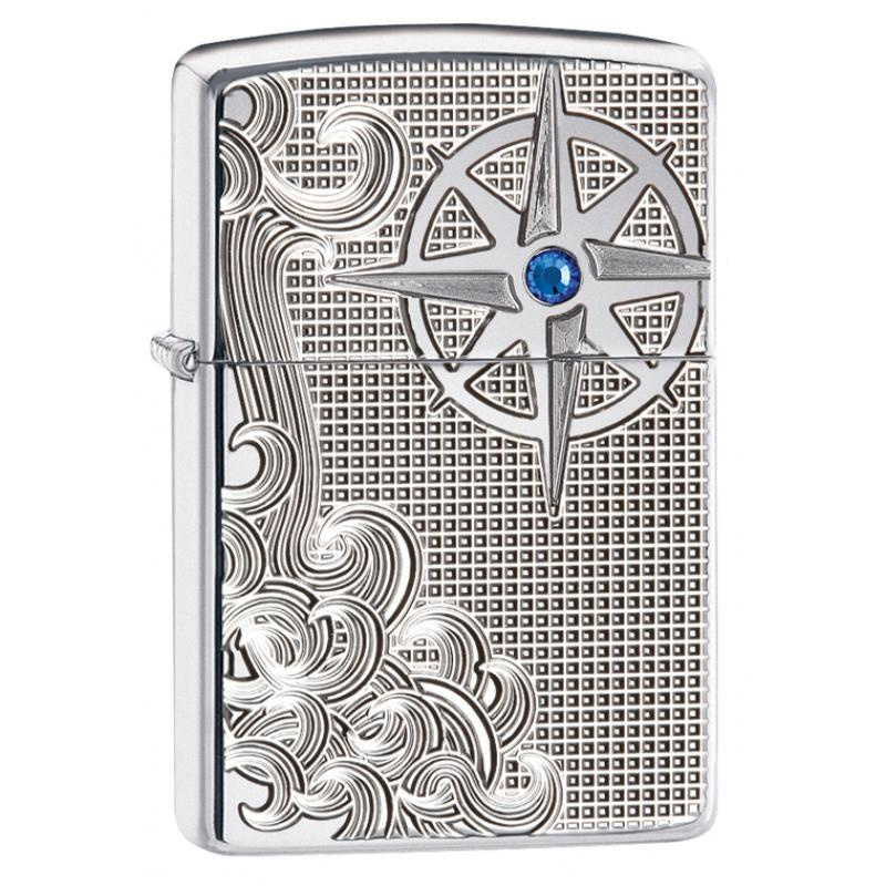 Зажигалка бензиновая ZIPPO Armor High Polish Chrome #1