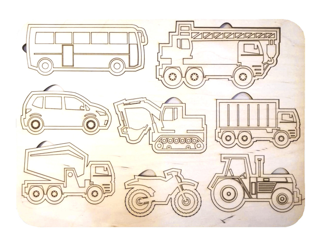 Пазл AEL-дизайн  "Техника" #1