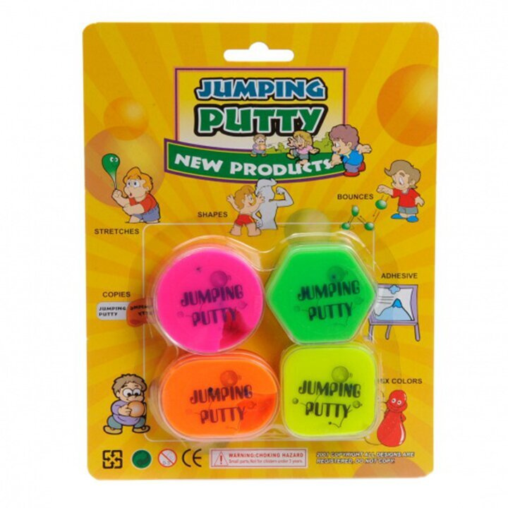 Набор прыгающих лизунов игрушка Jumping Putty  #1