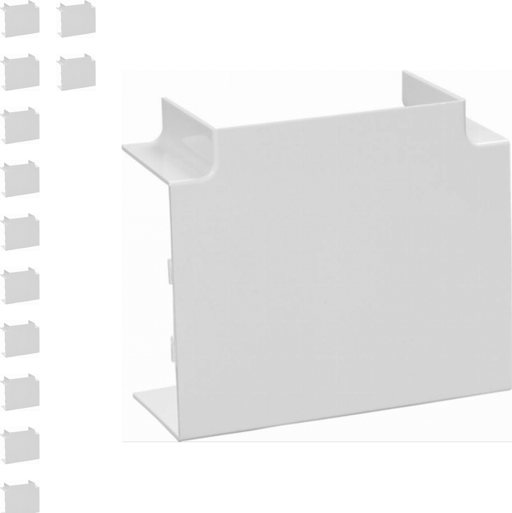 Т-образный угол IEK Элекор 20x10 белый (комплект из 12 шт.) #1