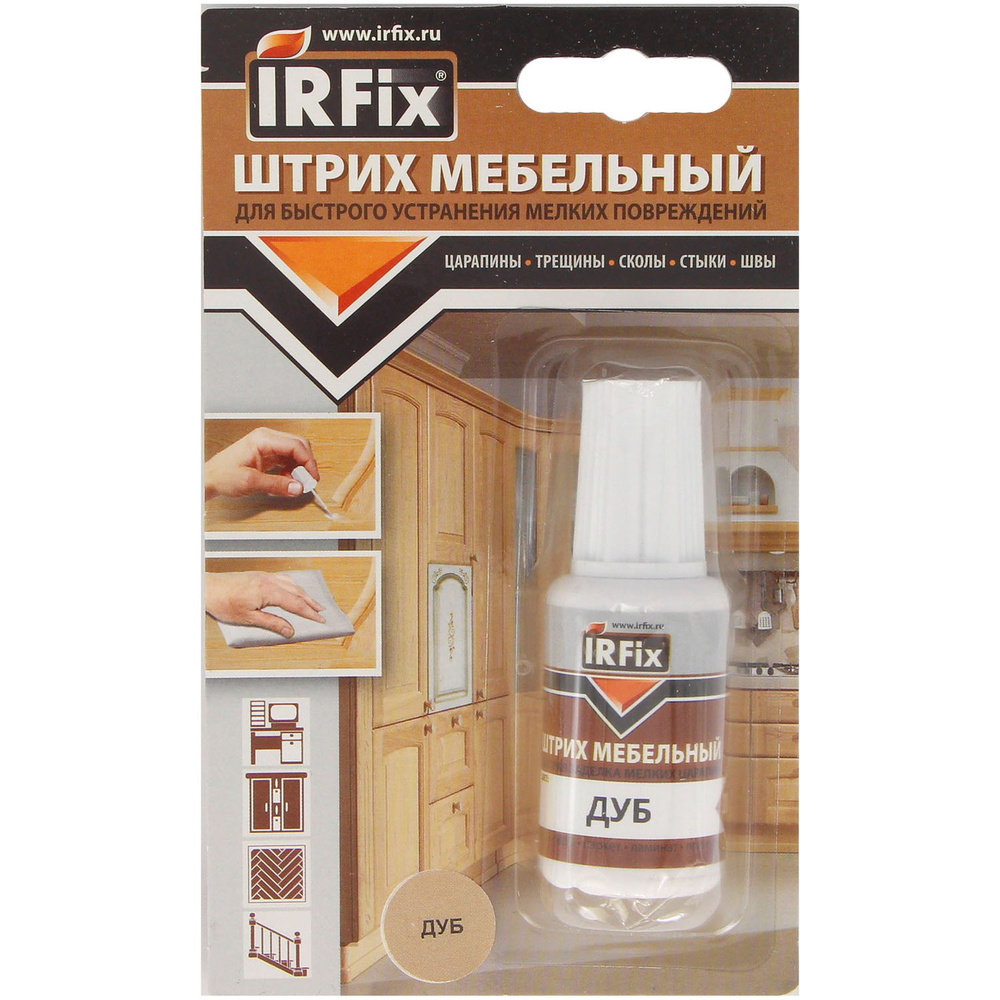 Штрих мебельный IRFix Дуб, 20мл #1