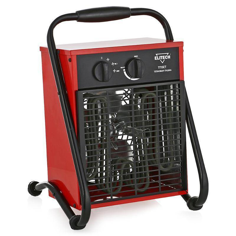 Электрическая тепловая пушка Elitech ТВ 5ЕТ - купить по выгодной цене в ...