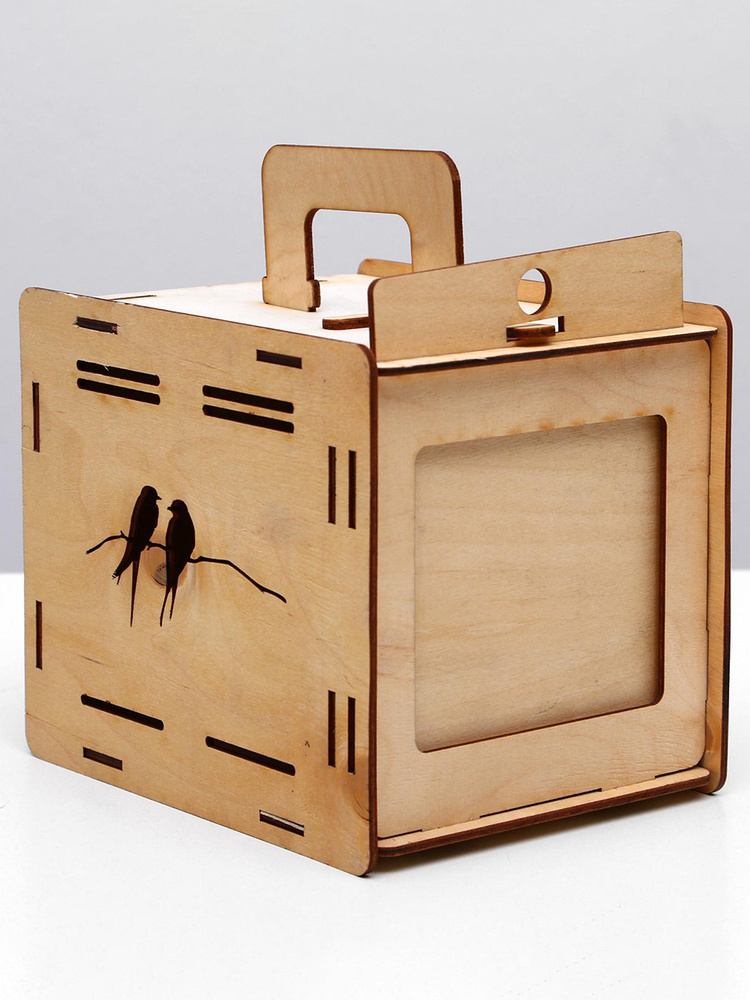 Переноска для птиц деревянная 20х15,5х22 - купить с доставкой по ...