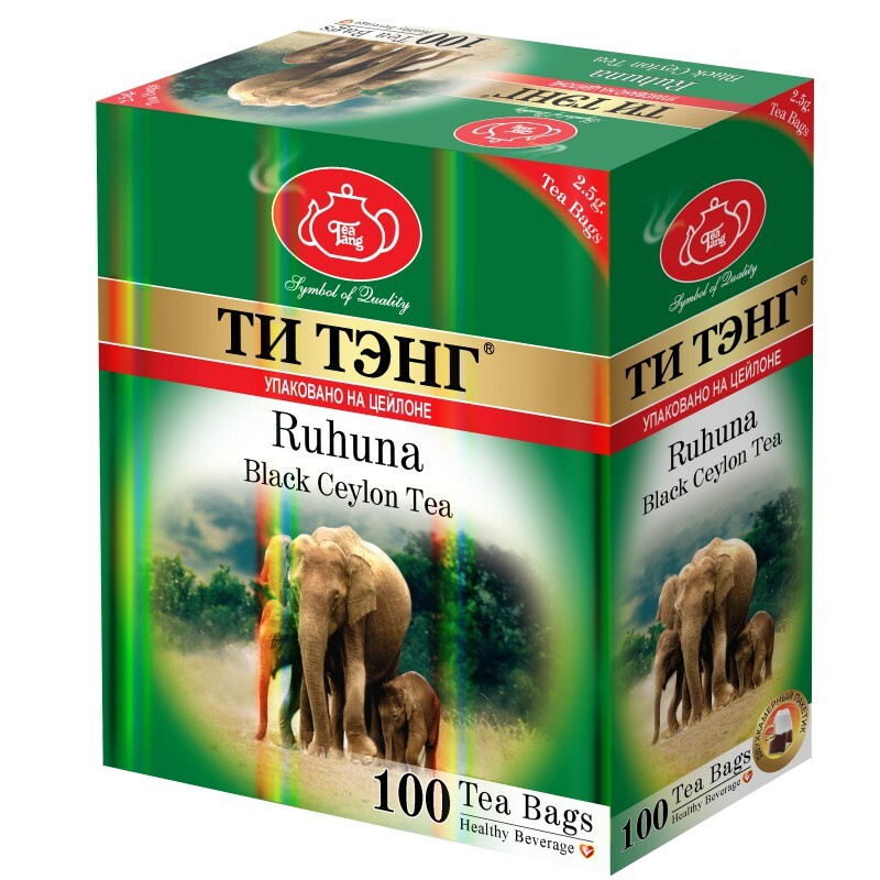 Чай черный Ти Тэнг Ruhuna в пакетиках, 100 пак. #1