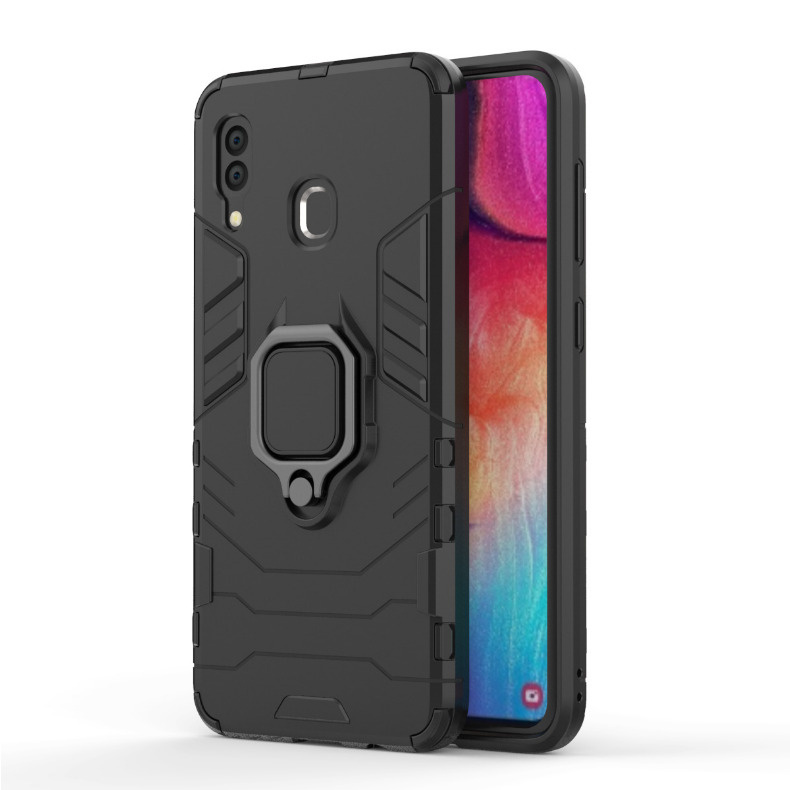 Чехол противоударный для Samsung A40 / Самсунг А40 (Черный) - купить с ...