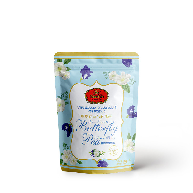 Чай Ассам с жасмином и цветами клитории, 150гр #1