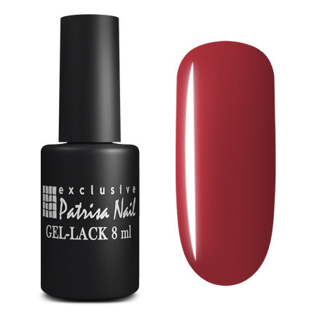 Patrisa Nail, Гель-лак Axios Gel №155 красная тональность 8 мл #1