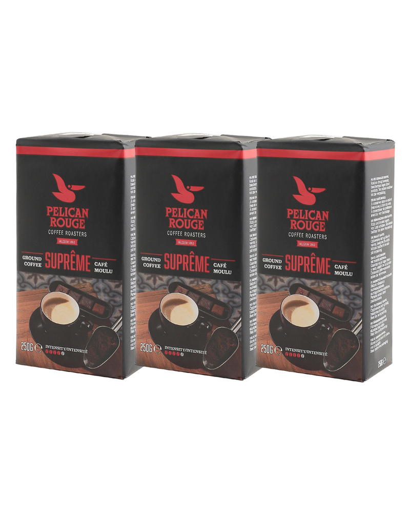 Кофе молотый PELICAN ROUGE "SUPREME" UTZ, набор из 3 шт. по 250 г #1