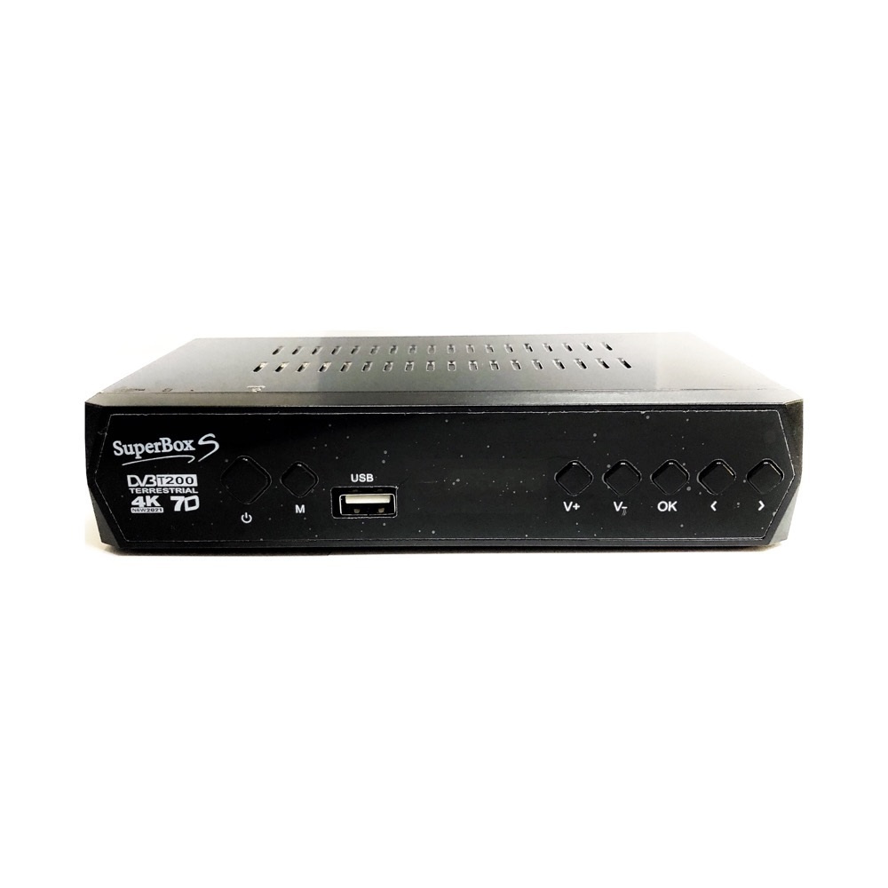 ТВ-ресивер Superbox DVB-T200/C, черный купить по выгодной цене в ...