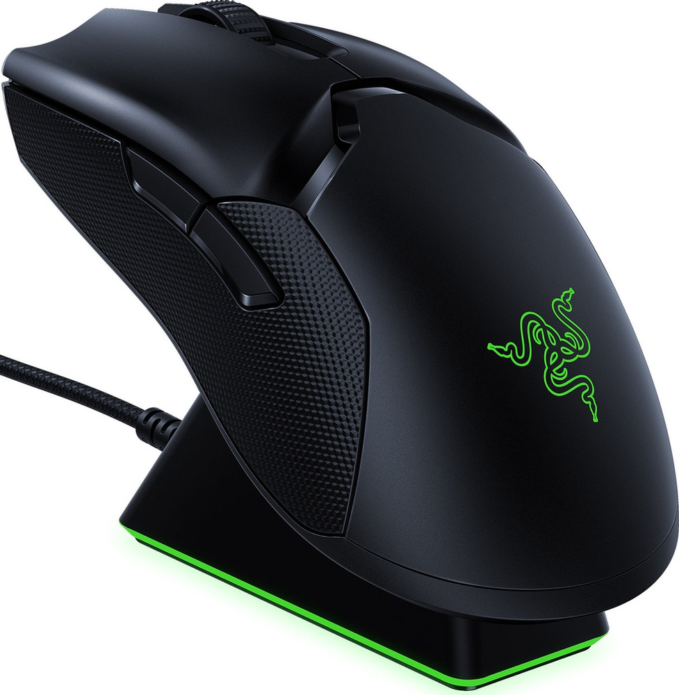 Игровая мышь беспроводная Razer Viper Ultimate & Mouse Dock  RZ01-03050100-R3G1, черный - купить по выгодной цене в интернет-магазине  OZON (862564465)