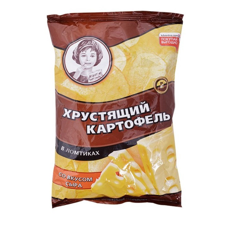 Чипсы Хрустящий Картофель Сыр, 9 шт по 160 г #1