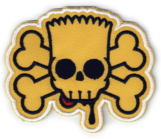 шеврон SIMPSON SKULL #1