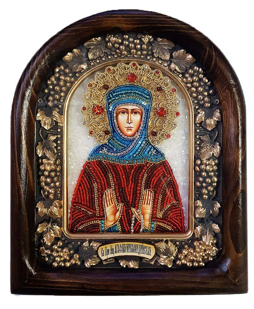 Икона Дивеевская Агафия (Агапия, Агафья) Никомидийская ...