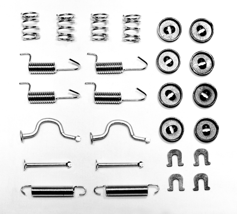 RFK097 - Ремкомплект (набор пружинок, монтажный комплект) для ручного  тормоза (стояночного тормоза, ручника) автомобилей Toyota Avensis, Caldina,  Camry, Carina E, Celica, Chaser, Corona, Mark 2, Solara; Lexus ES, RX -  полный список