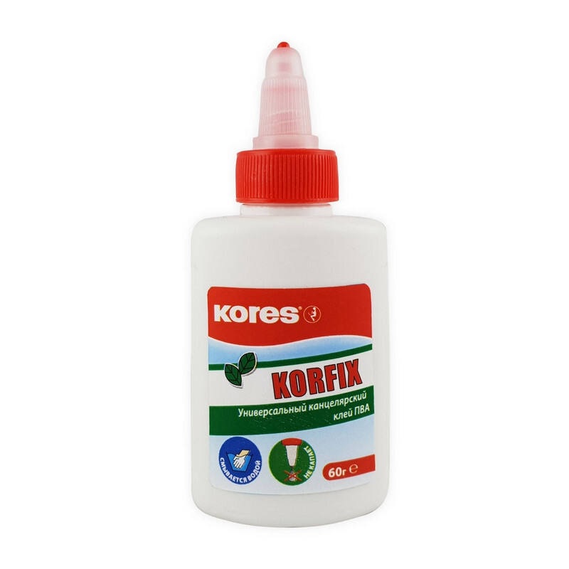 Клей ПВА 60г Kores Korfix #1