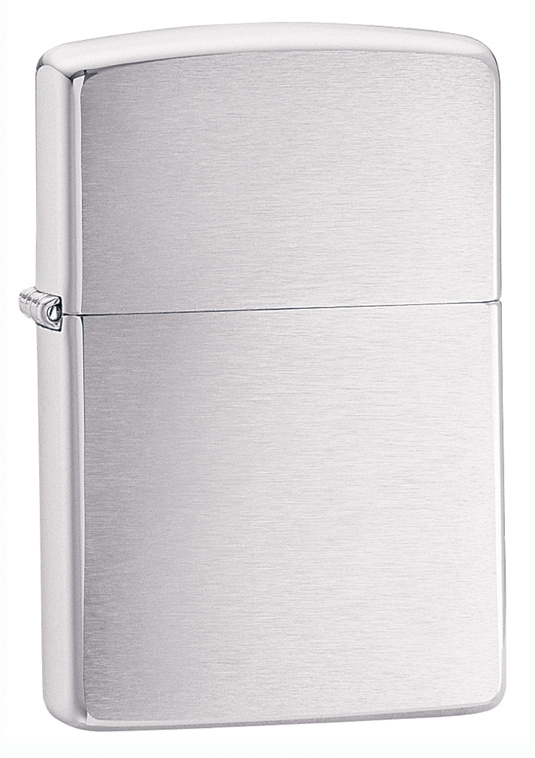 Зажигалка Brushed Chrome ZIPPO 200 #1