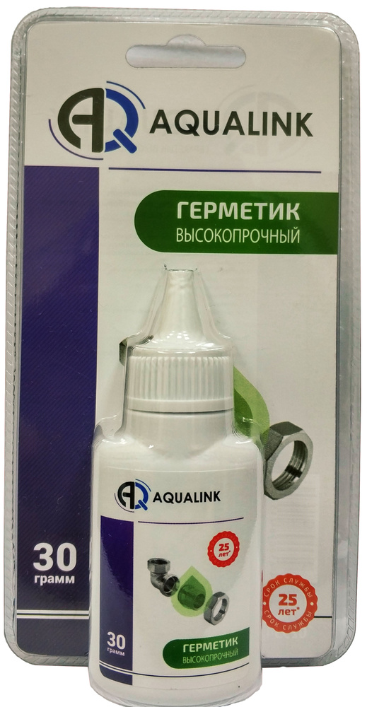Анаэробный Герметик AQUALINK, Для труб, зеленый - купить по низким ...