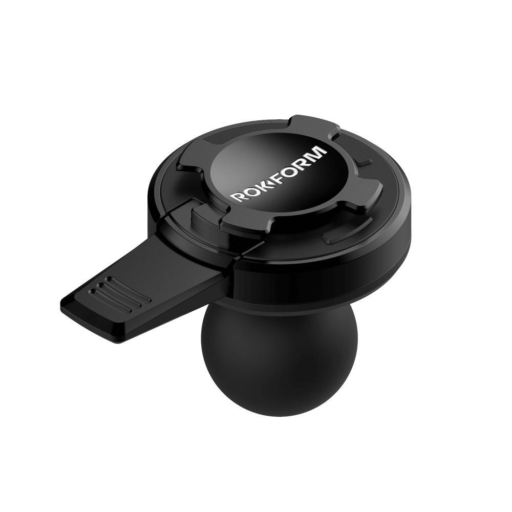 Шаровой держатель для мобильных устройств Rokform Universal Ball Adapter  Phone Mount. Материал: алюминий, ТПУ. Цвет: черный.