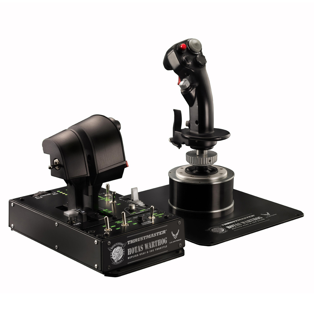 Джойстик Thrustmaster Hotas Warthog, PC - купить по выгодной цене в  интернет-магазине OZON (650152394)