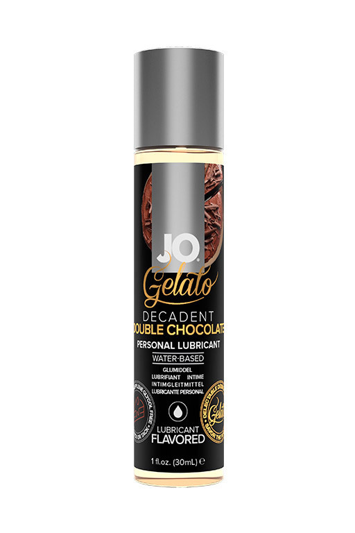 Вкусовой лубрикант Яркий вкус двойного шоколада / Gelato Decadent Double Chocolate 1oz - 30 мл.  #1