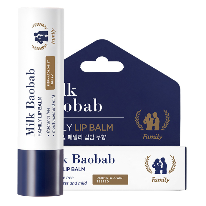 MILK BAOBAB Бальзам для губ Family Lip Balm, 3,5г #1