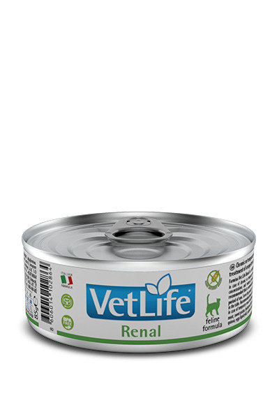 Фармина консервы VET LIFE NATURAL DIET CAT RENAL 85гр. #1