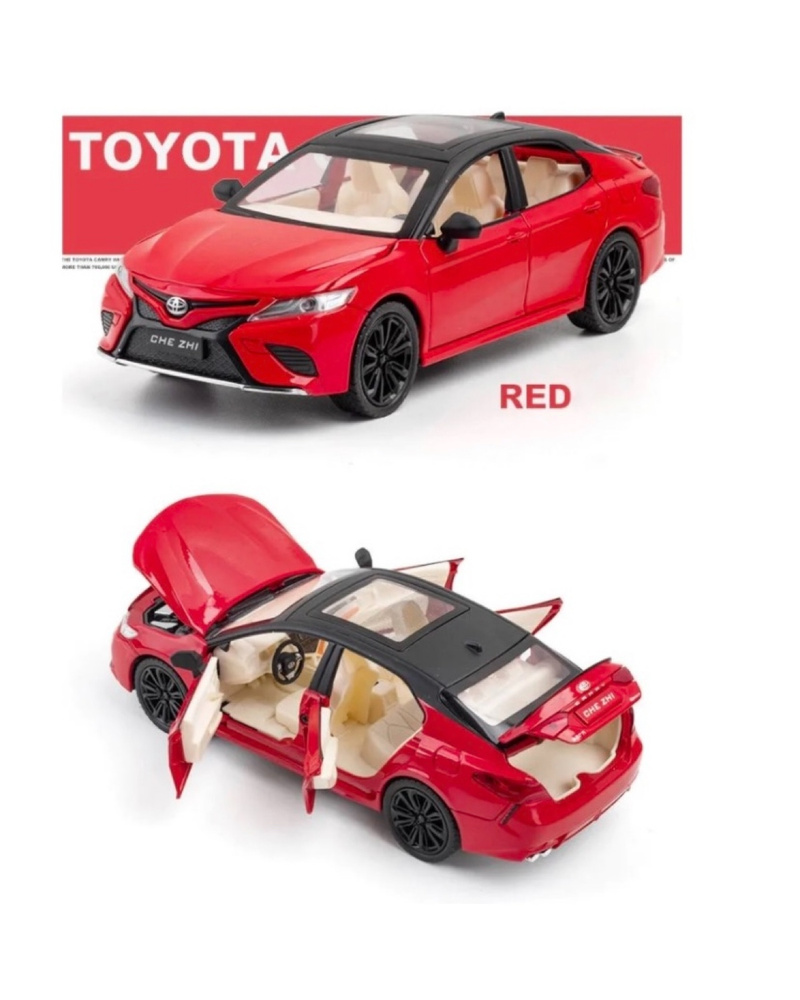 Модель Металлической машинки Toyota Camry 1:24 - купить с доставкой по  выгодным ценам в интернет-магазине OZON (247691305)