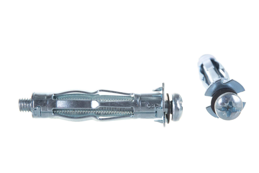 Анкер для пустотелых конструкций 13x52 мм М6 80 шт Зубр 302472-06-052 ...