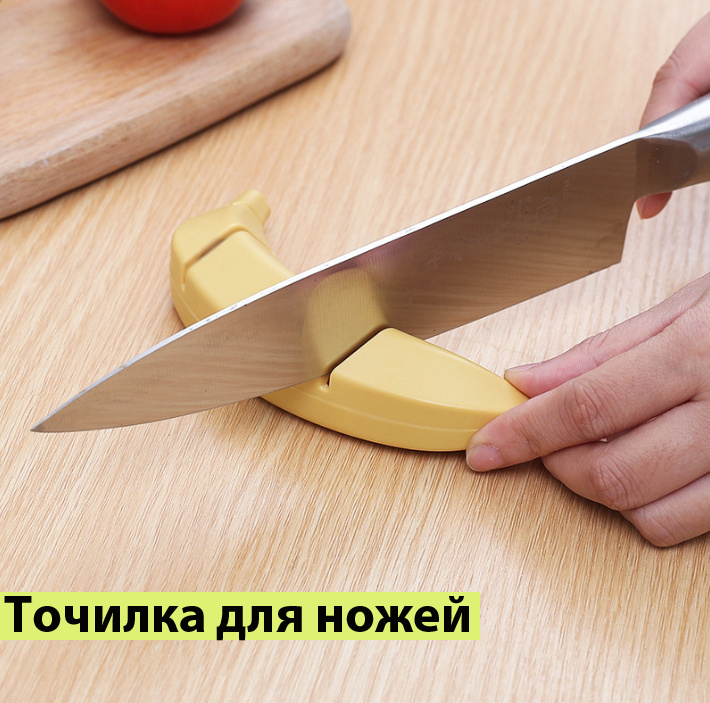 Точилка для ножа/ станок для заточки ножа/ ножеточка, "Банан", TORUS ...