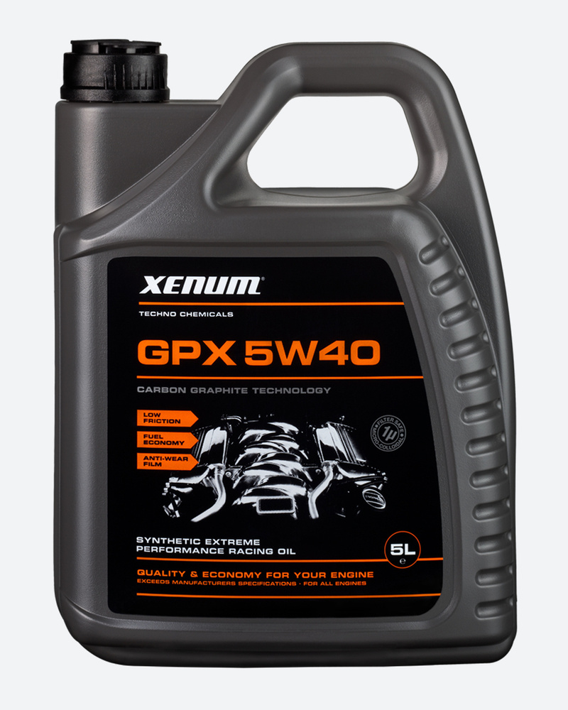 Xenum GPX 5W-40 Масло моторное, Синтетическое, 5 л #1