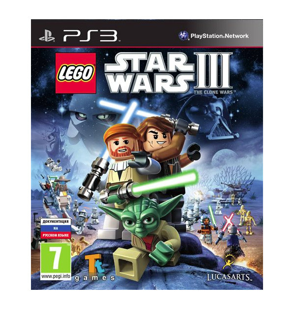 LEGO Star Wars III The Clone Wars PS3 PlayStation