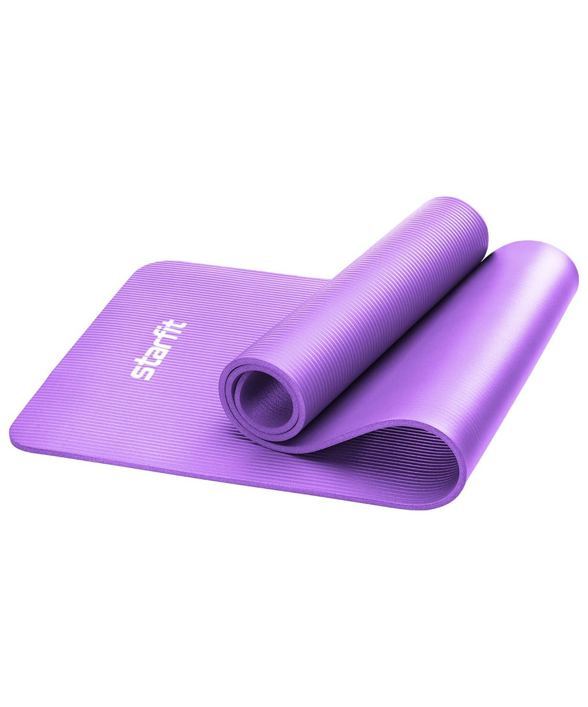 Коврик для йоги и фитнеса Starfit, FM-301 NBR, 183x58x1 - купить по доступным ценам в интернет-магазине OZON (522442328)