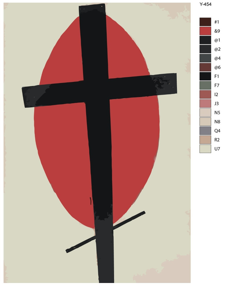 Картина по номерам Y-454 